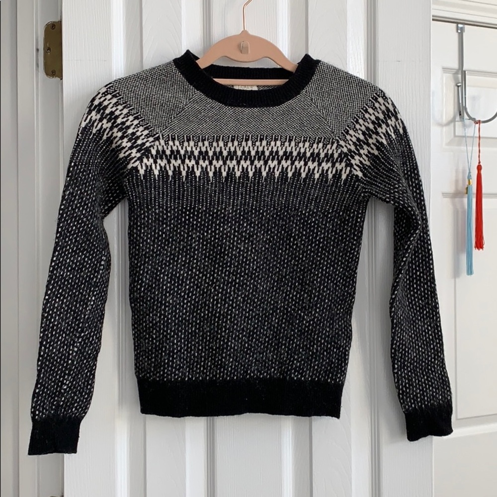 Cozy J. Crew Grey Sweater